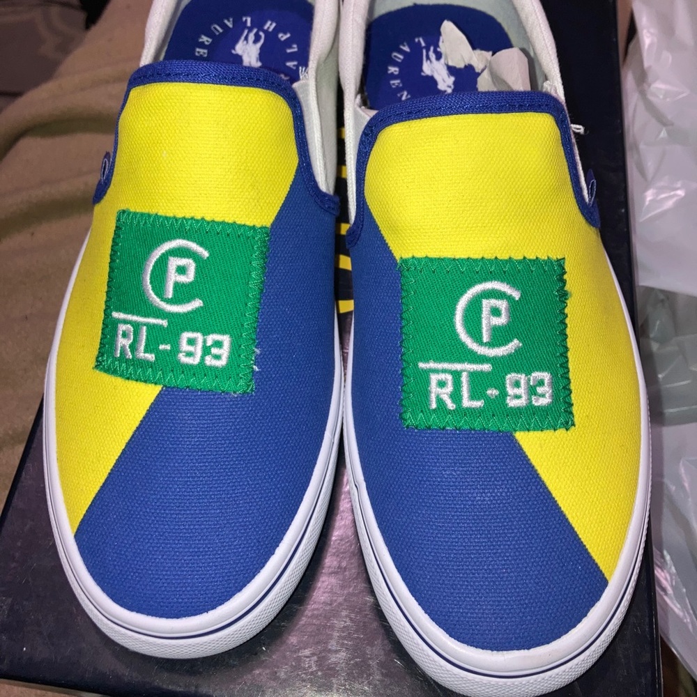 Polo Ralph Lauren slip on shoes